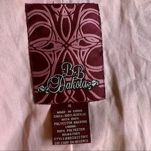 VINTAGE 80s/90s BB DAKOTA faux fur leopard print jacket. Timeless! SZ-SM - Picture 2 of 8